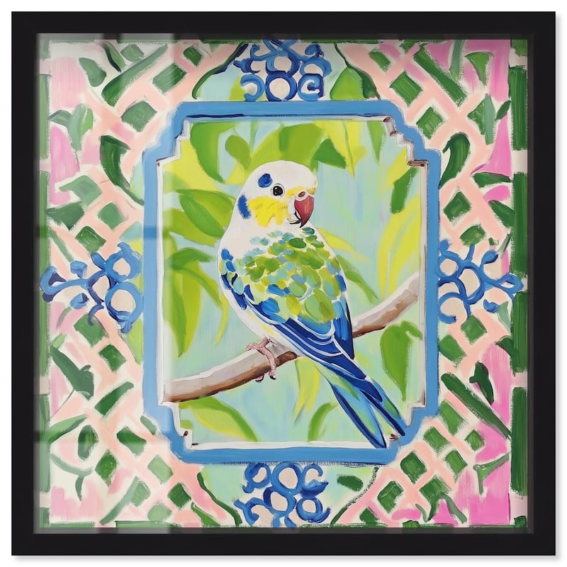 Garden Gate II Shadowbox by Art Remedy - Black - 30" x 30"