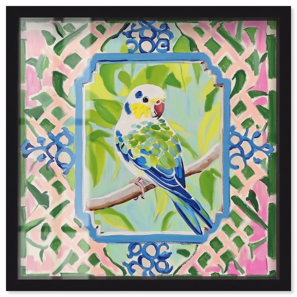 Garden Gate II Shadowbox by Art Remedy