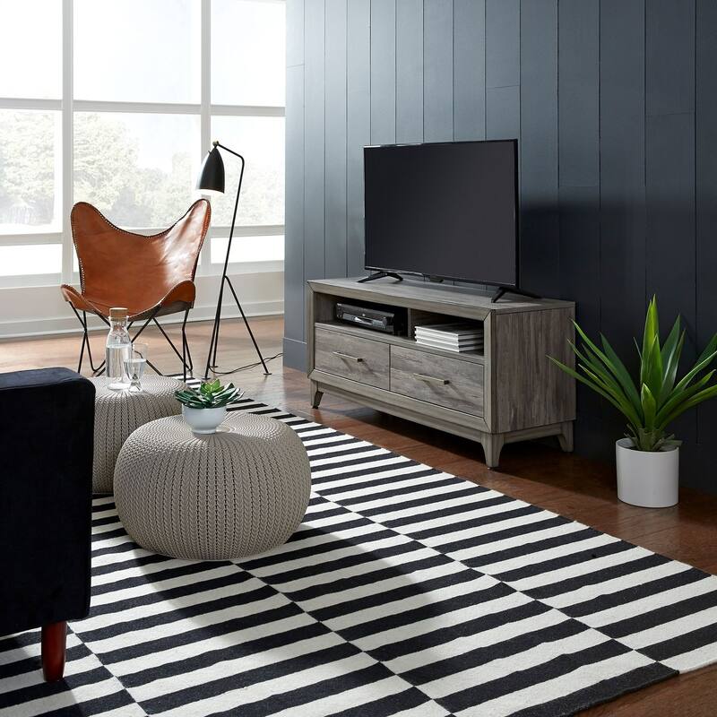 Mercury Driftwood Gray 47 Inch TV Console - 47 inches in width