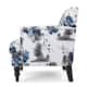 Boaz Floral Fabric Club Armchair by Christopher Knight Home