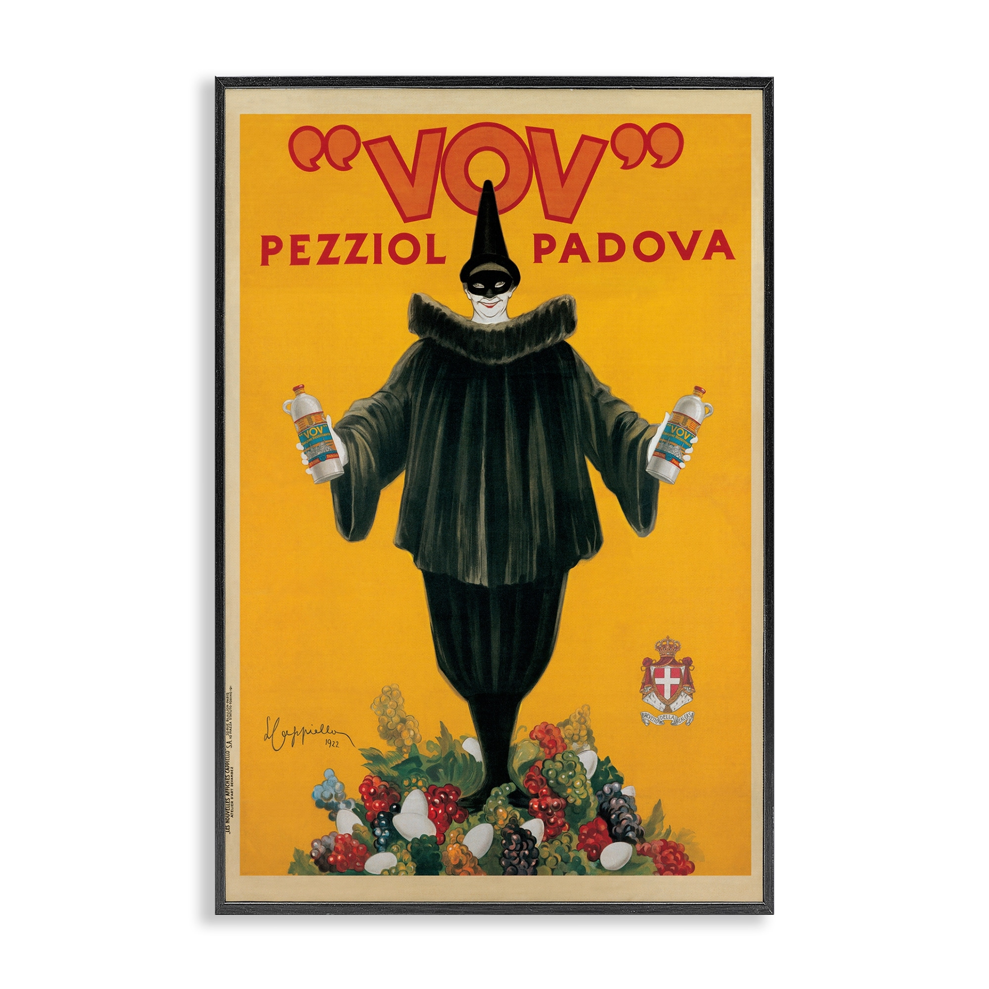 Stupell Vintage Drink Poster Framed Giclee Art Design By Vintage Poster