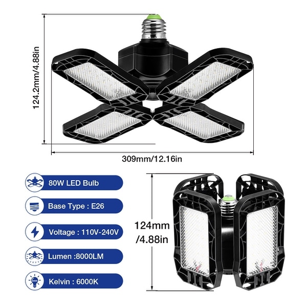 Deformable led lamp outlet