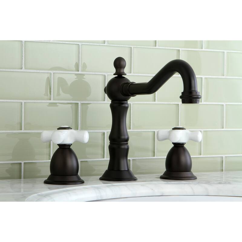 Kingston Brass Heritage 8 in. Widespread Bathroom Faucet