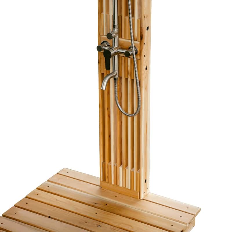 ALEKO Cascade Outdoor Rinse Shower