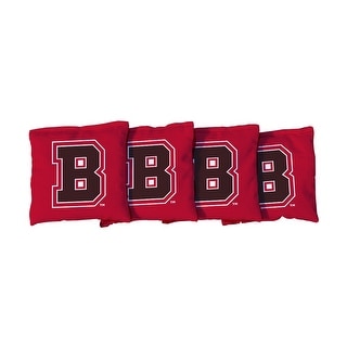 Brown Bears White Cornhole Bags