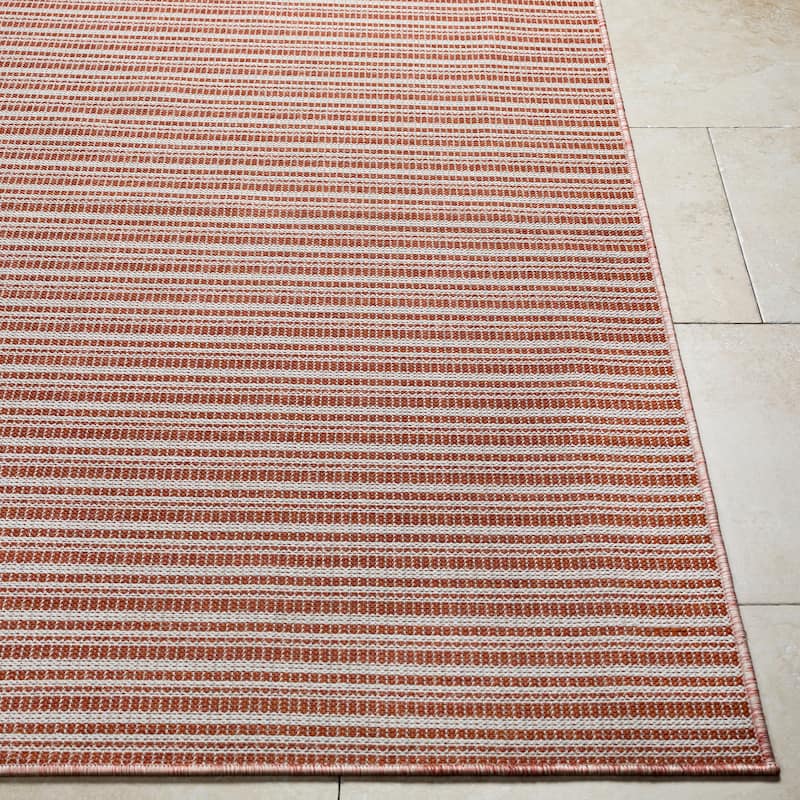 Livabliss Hampton Indoor/ Outdoor Classic Striped Area Rug