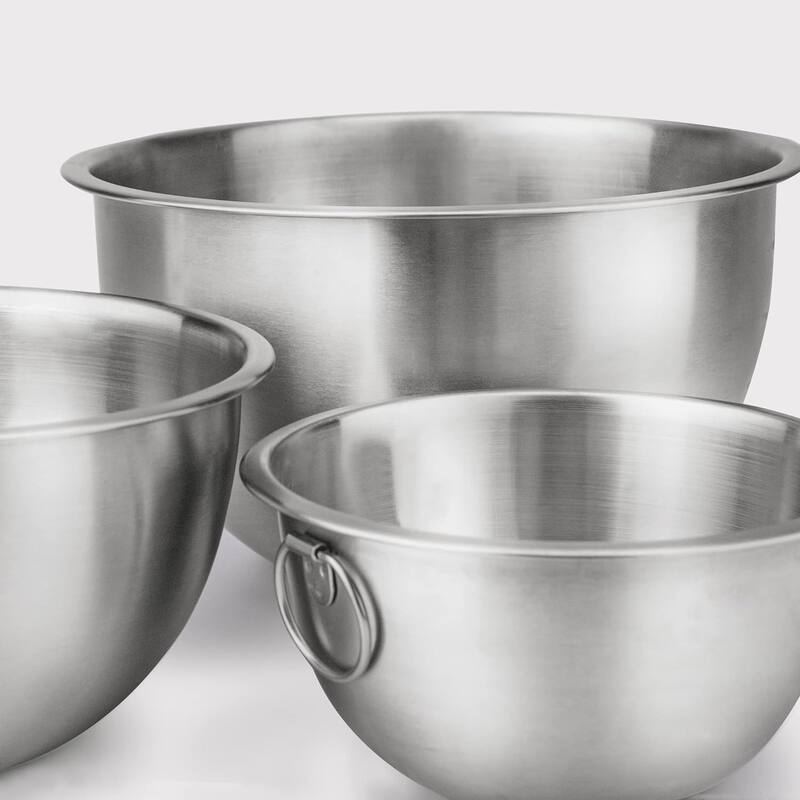 Stainless Steel Mixing Bowls (Set of 3) On Sale Bed Bath & Beyond