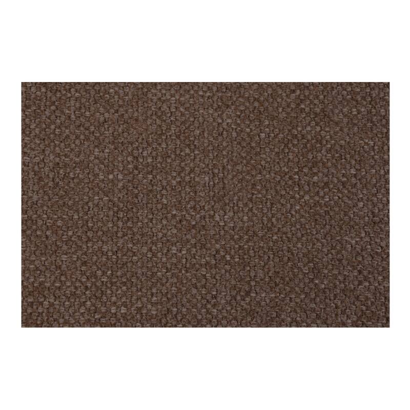 NADAAL STUDIOS Aralina Outdoor Sofa, Curved Windowpane Frame, 3-Seater, Brown Stripe Upholstery