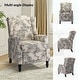 preview thumbnail 7 of 63, HULALA HOME Damaris Mid-Century Modern Manual Pushback Recliner with Wingback Design Set of 2