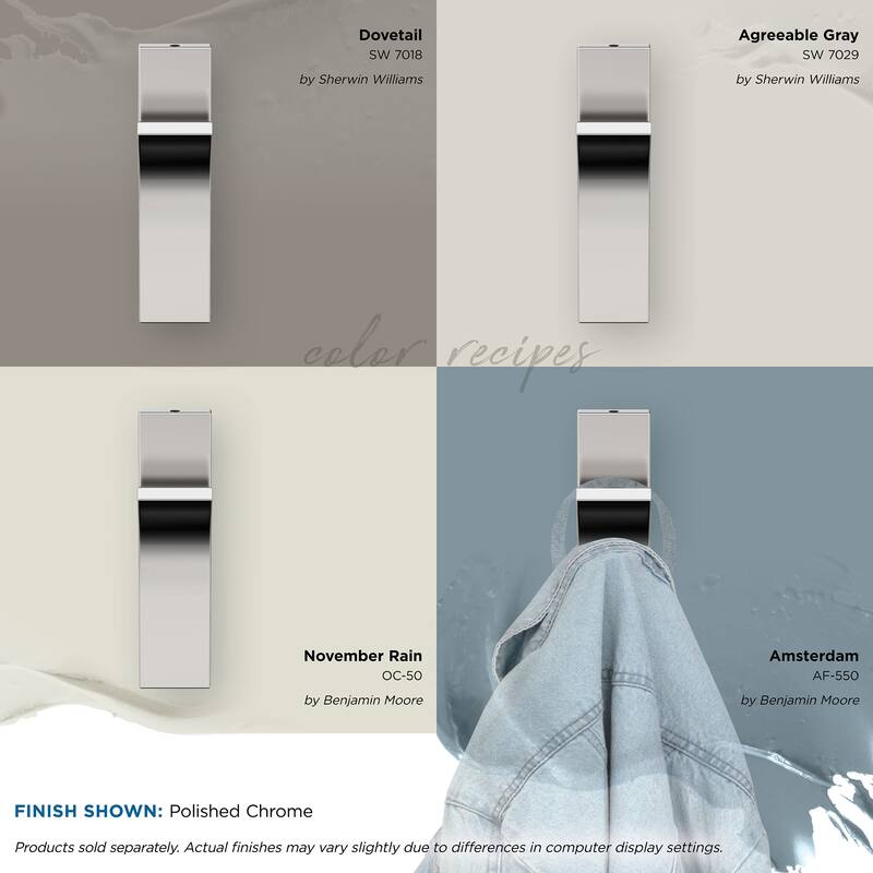 Amerock Apex Single Prong Decorative Wall Hook