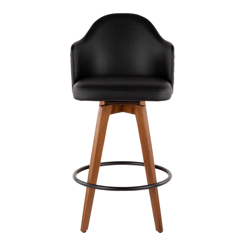 Carson Carrington Valsatra Mid-century Modern Counter Stool