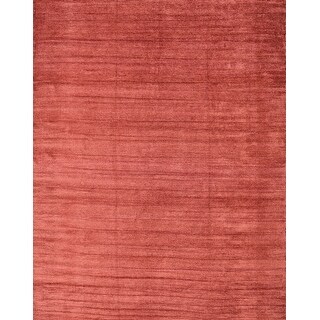 Ahgly Company Machine Washable Contemporary Neon Red Area Rugs - Bed ...