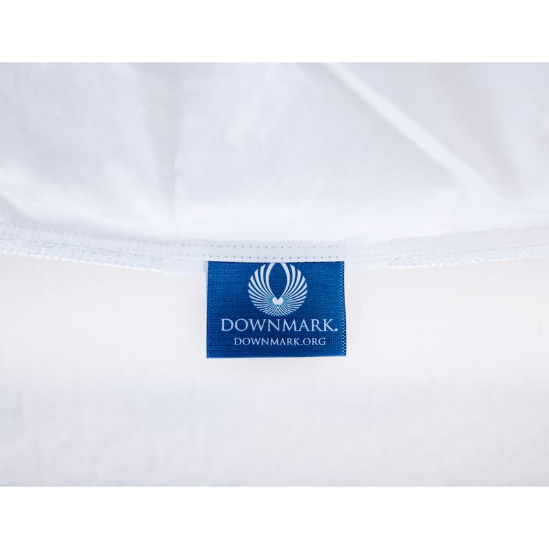 Highland Feather 625 Loft White Down Marseille Duvet/Comforter Deluxe Fill 500TC Casing with Corner Ties