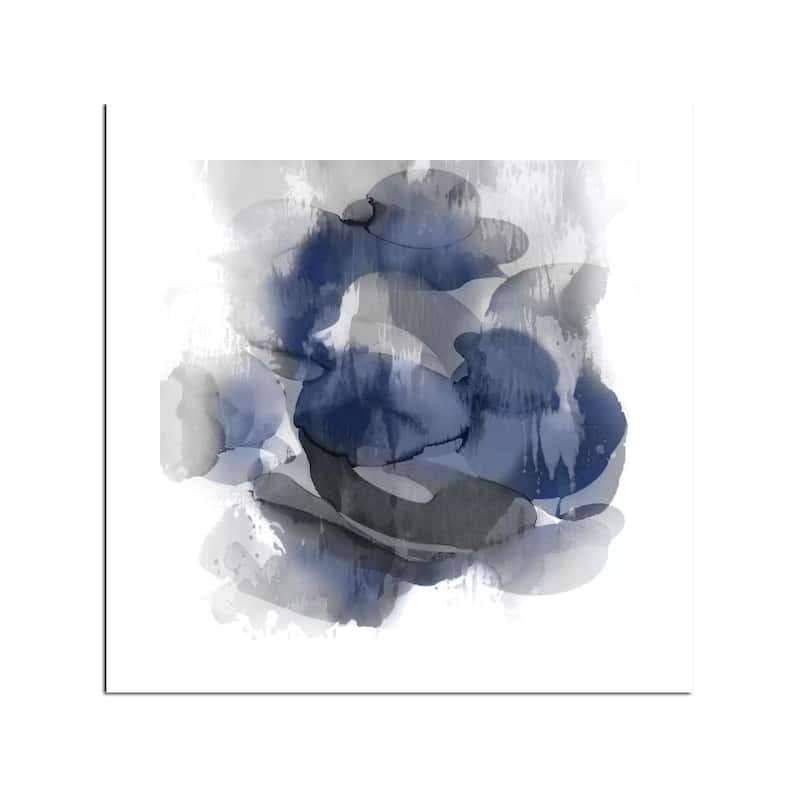 Indigo Flow II Fine Art Paper Print by Kristina Jett - Multi