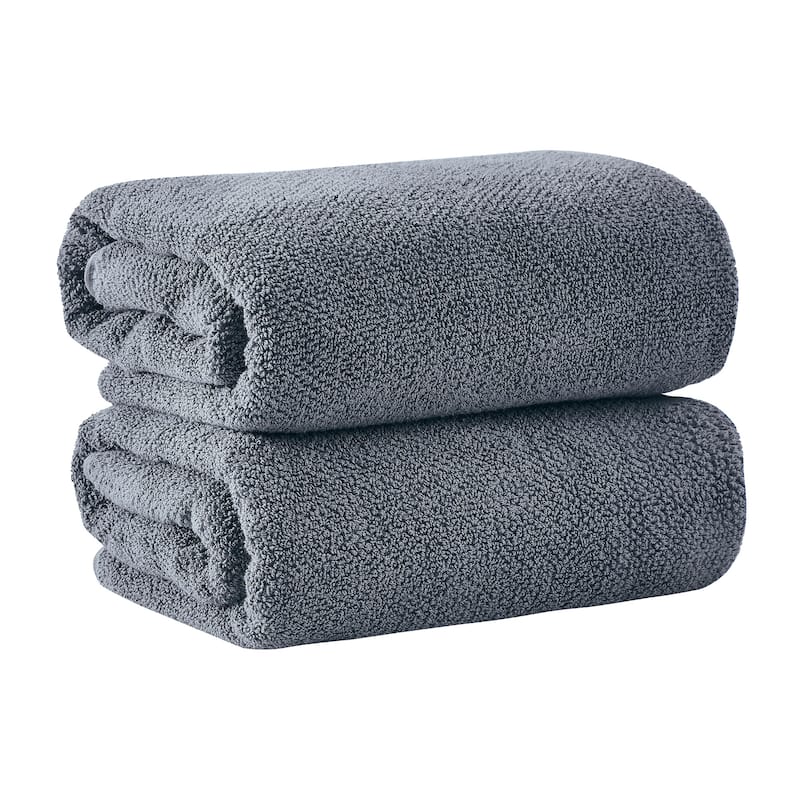 100% Cotton Acacia Collection Ultra Absorbant Popcorn Bath Towels
