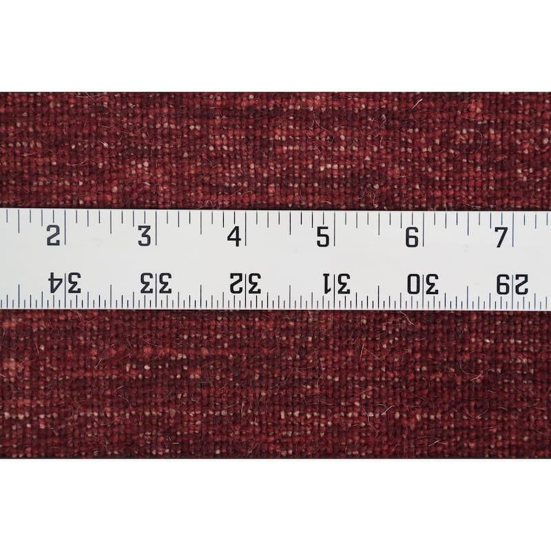 Hand Knotted Oriental 100% Wool Carpet Tribal Tribal Oranges & Rust Gabbeh Area Rug - 7' 9'' X 4' 11''