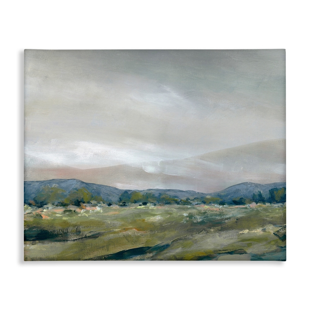 Stupell Foggy Morning Mountains Canvas Wall Art Design By Carol Robinson