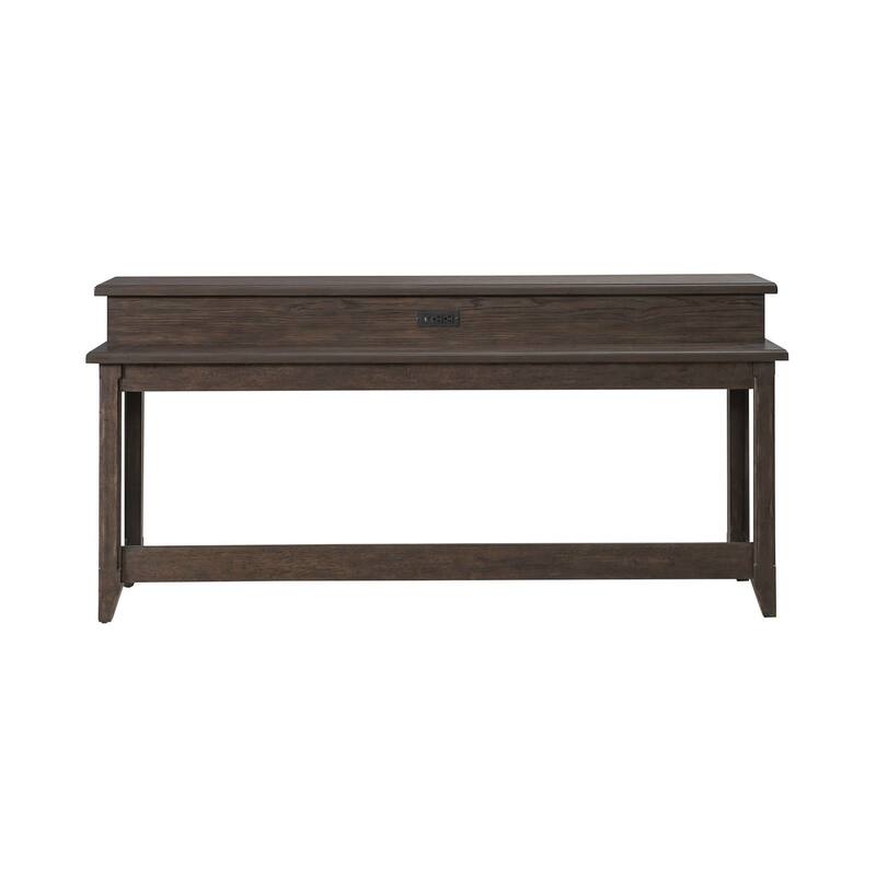 Paradise Valley Saddle Brown Console Bar Table
