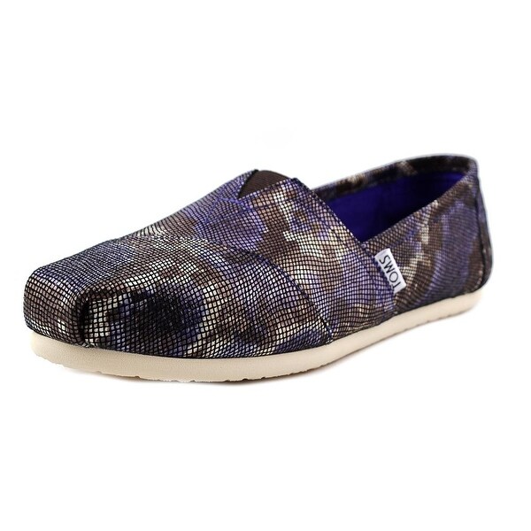 round toe leather flats