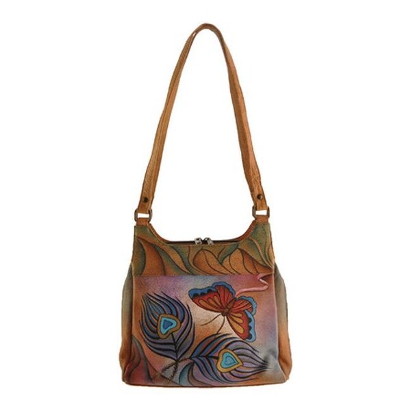 anuschka butterfly purse
