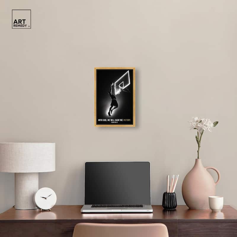 We Will Gain the Victory Canvas by Art Remedy