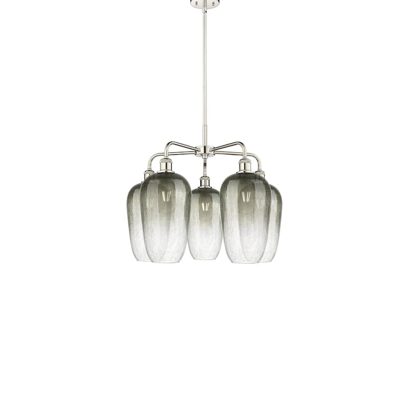 Innovations Lighting 516-5CR-21-26 Brookhaven Flute Chandelier