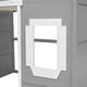 preview thumbnail 85 of 112, Solid Wood House Loft Bed with Ladder for Kids