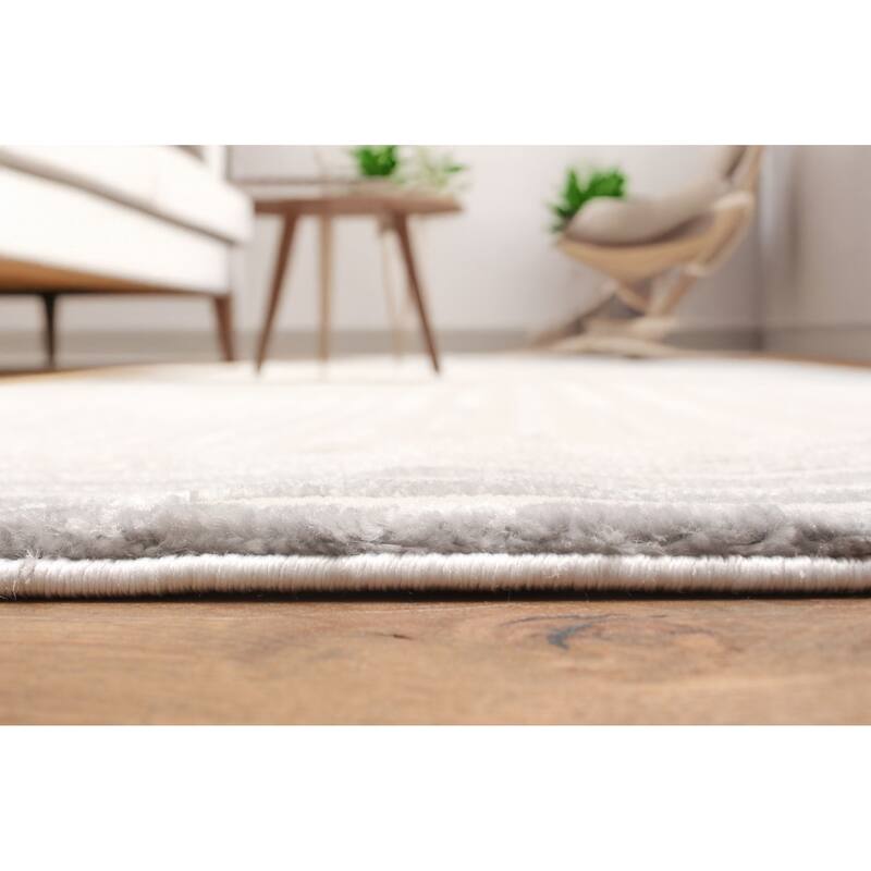 ECARPETGALLERY Machine Made Ramona Grey Area Rug