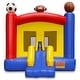preview thumbnail 2 of 5, 17 x 13ft Commercial Inflatable Sports Bounce House