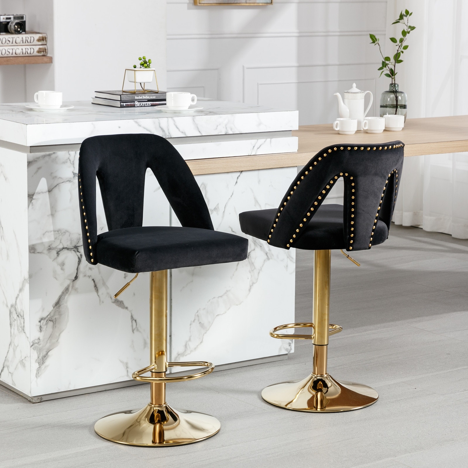 Bed bath and beyond sales swivel bar stools
