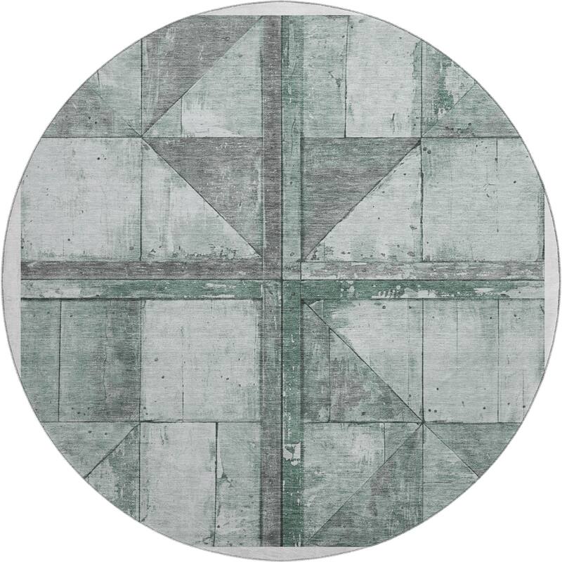 Premium Washable Super Soft Contemporary Geo Mayfield Rug