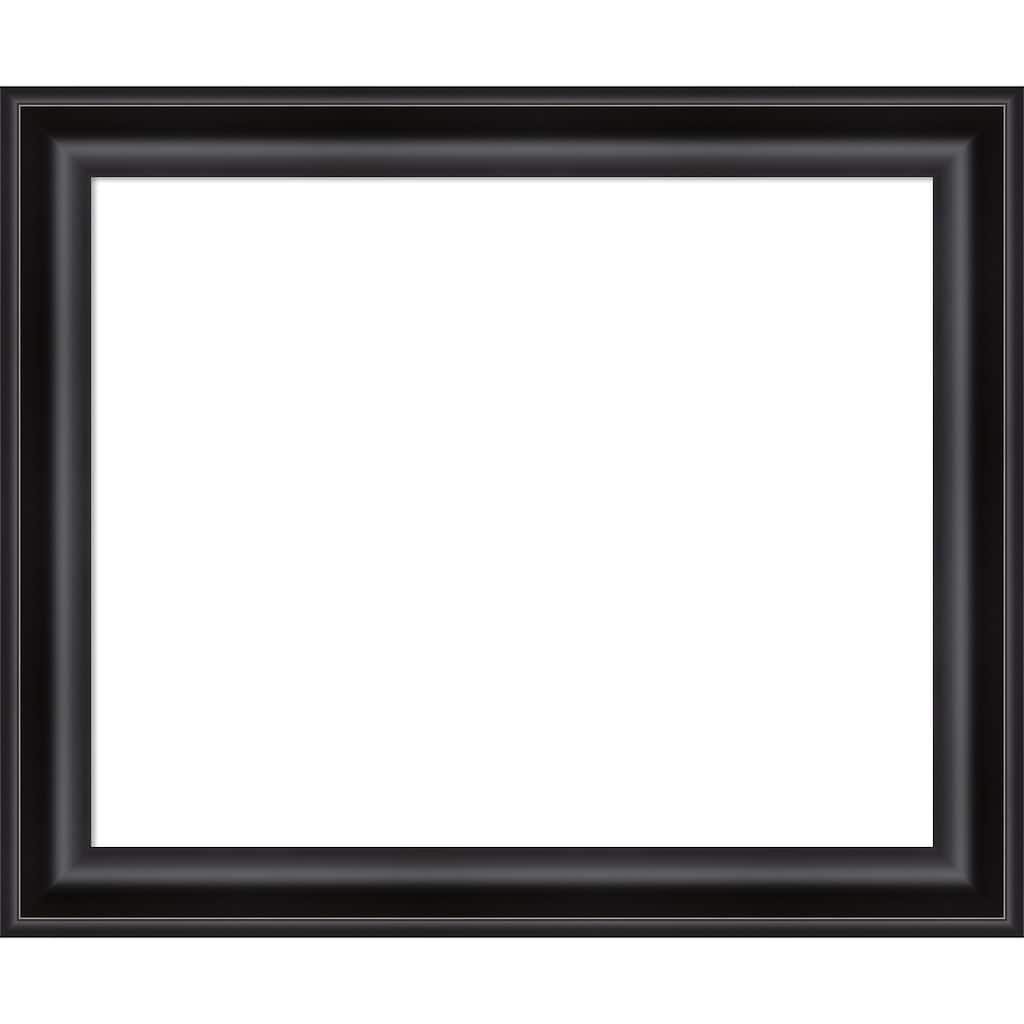 Amanti Art Grand Black Framed Dry Erase Magnetic Board
