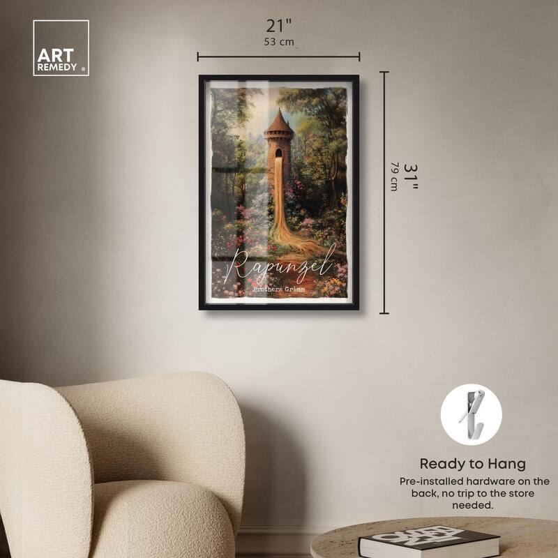 Rapunzel Classic Shadowbox by Art Remedy