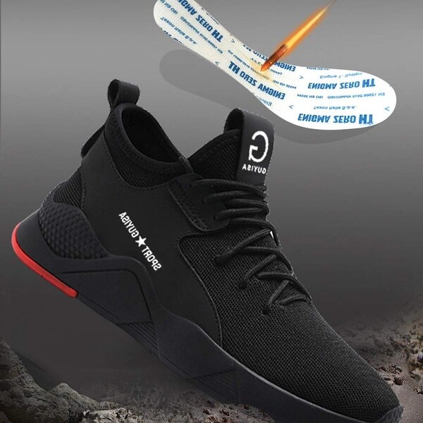 sport fashion steel toe shoes