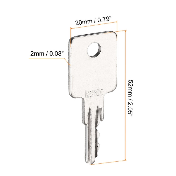 Heavy Equipment Key, Machinery Ignition keys for Lifts Tractors (NG100 ...