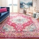 preview thumbnail 54 of 161, SAFAVIEH Monaco Lillie Boho Medallion Distressed Area Rug