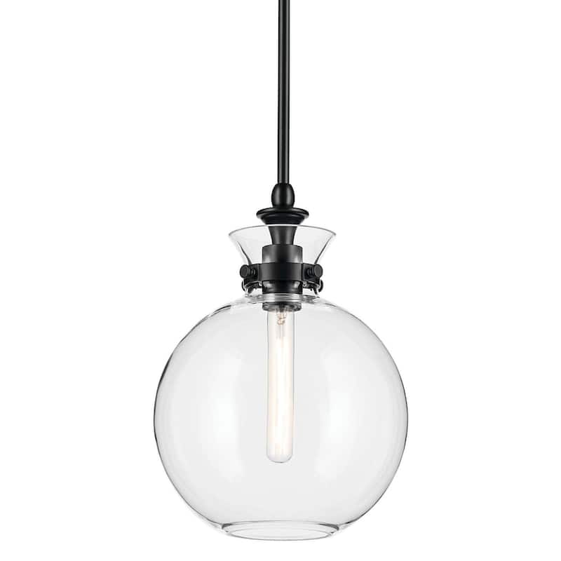 Kichler 52778CLR Laria 11" Wide Pendant - Black