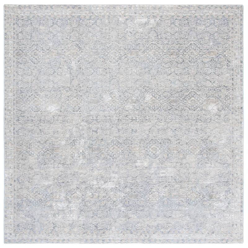 SAFAVIEH Webster Stevana Vintage Rug - 6'7" Square - Grey/Beige
