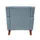 preview thumbnail 42 of 57, Candace Fabric Arm Chair and Loveseat Set by Christopher Knight Home