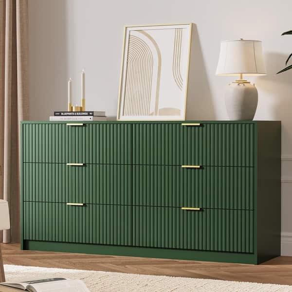 modern designer dresser Tall Modern Dresser in Walnut - Solid Wood
