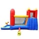 preview thumbnail 3 of 13, Outdoor Inflatable Bouncers Castle with Water Gun Toys and Slide