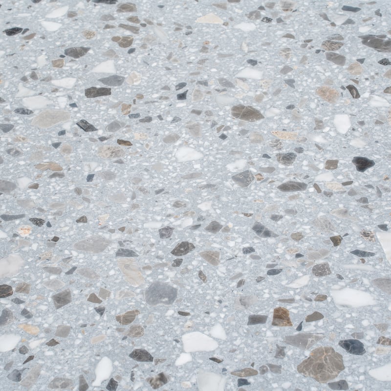 Apollo tile 24" x 24" Terraforma Honed Gray Beige Terrazzo Tile (7.75 sq ft/case) - 2 Pack