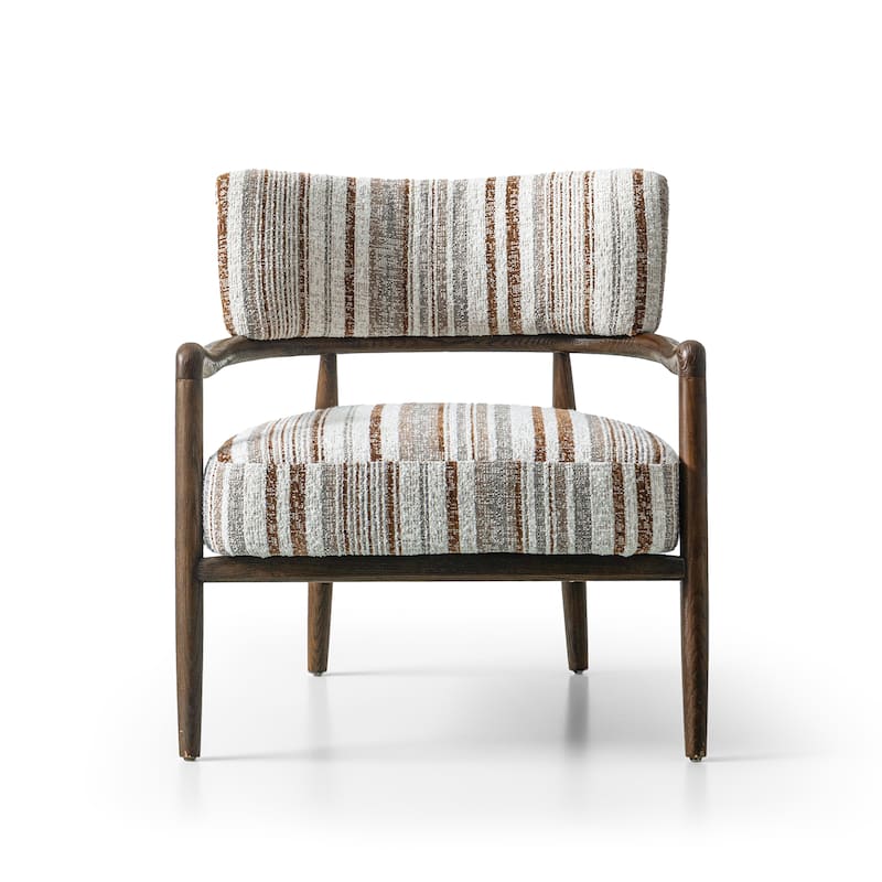 Furniture of America Premier Modern 28-inch Premium Upholstered Fully Assembled Angled Arm Chair