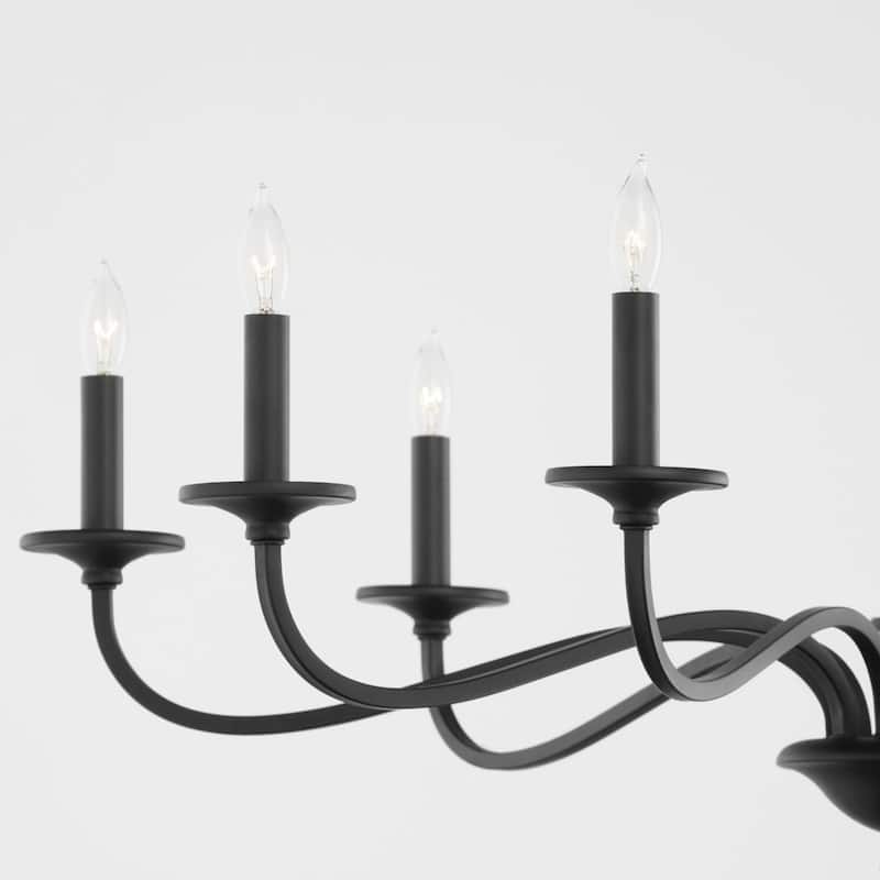 Quorum International 6021-9 Maryse 9 Light 37" Wide Taper Candle Style