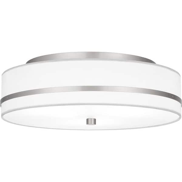 slide 2 of 5, Quoizel Flush Mount Three Light Flush Mount