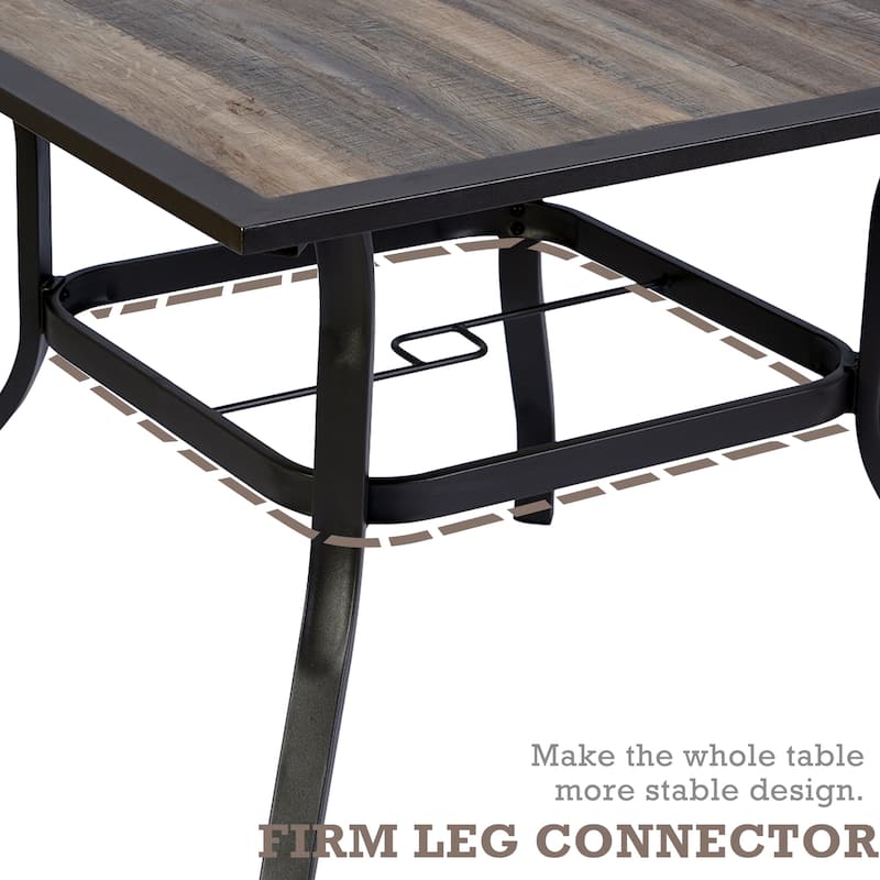 Kozyard Coolmen Outdoor Patio Dining Furniture Table