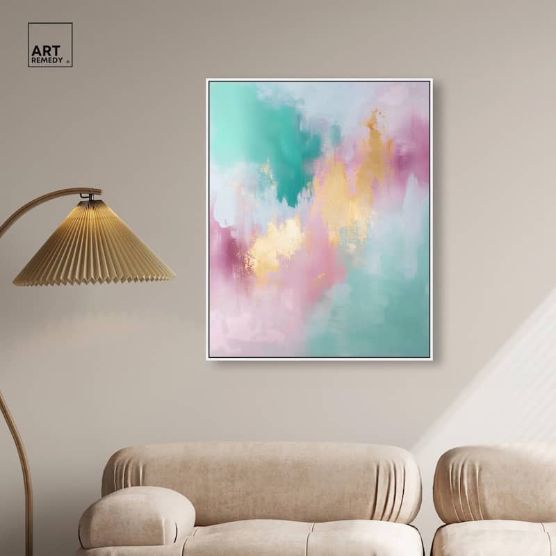 Pastel Dreams Mist Canvas by Art Remedy