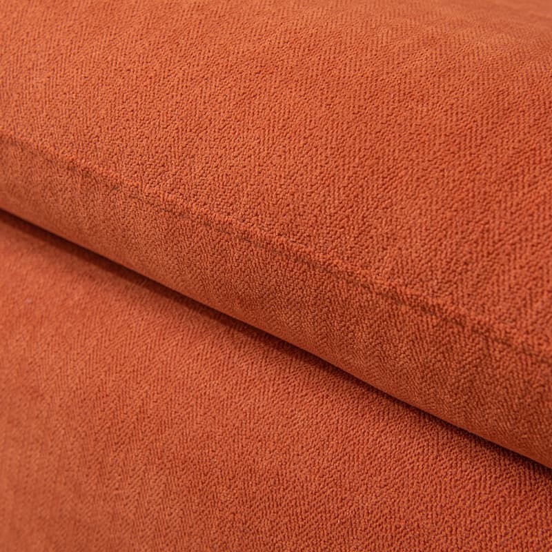 63.8"W Cotton Linen Loveseat Sofa Couch with Pillows
