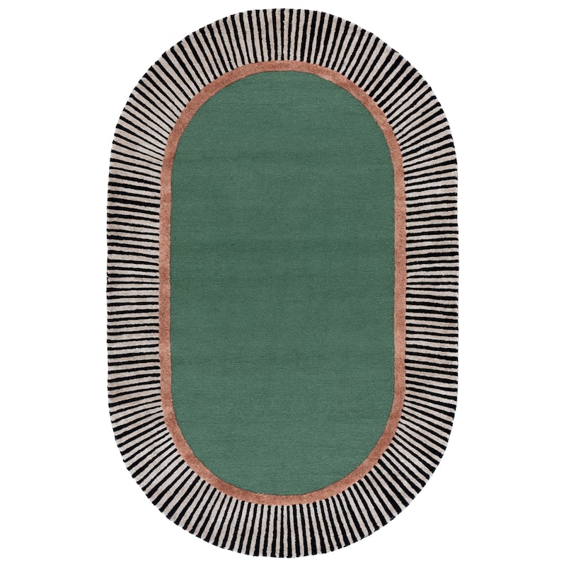 SAFAVIEH Hand-Tufted Fifth Avenue Hermien Mid-Century Modern Wool Rug