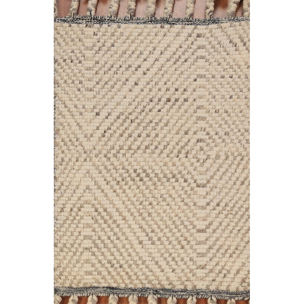 Moroccan Indian Rug Hand-Knotted Wool Carpet - 2'0"x 3'0"